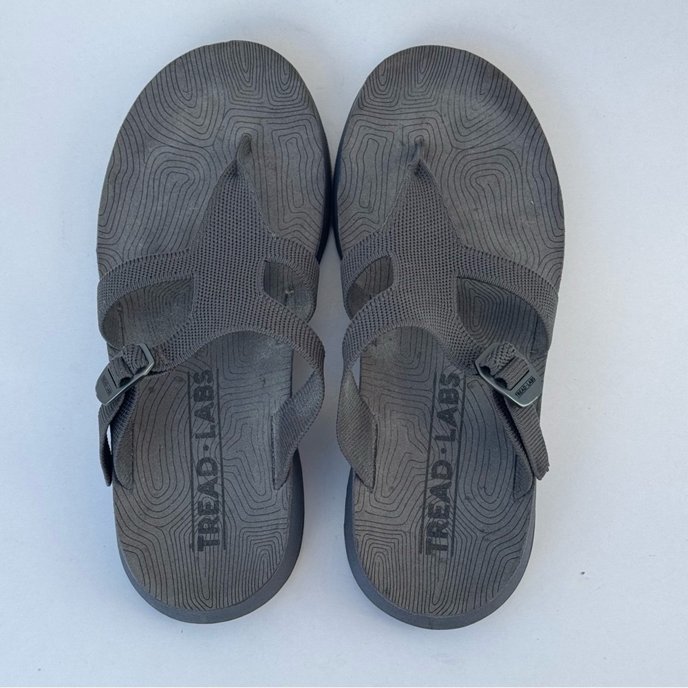 Gray Treadlabs Sandals Women's 10 - Picture 3 of 12